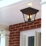 flush mount porch light