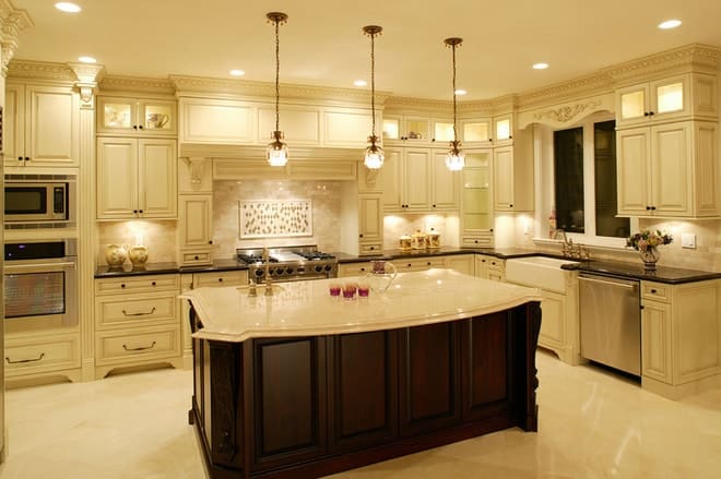 How To Light A Kitchen Island 5 Great, How Many Pot Lights Do I Need In My Kitchen Island