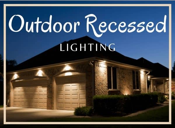 Outdoor Recessed Lighting Guide, Recessed Garage Lighting Fixtures