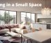 living in a small space
