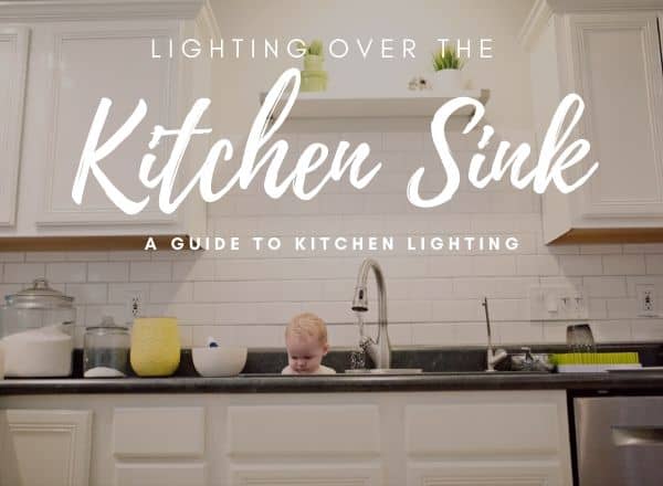 lighting over a kitchen sink