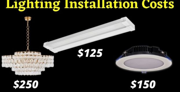 lighting installation costs