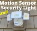 How to Install a Motion Sensor Security Light